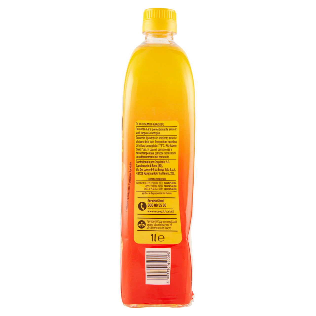 Olio di semi di arachide coop pet 1l - Immagine 91