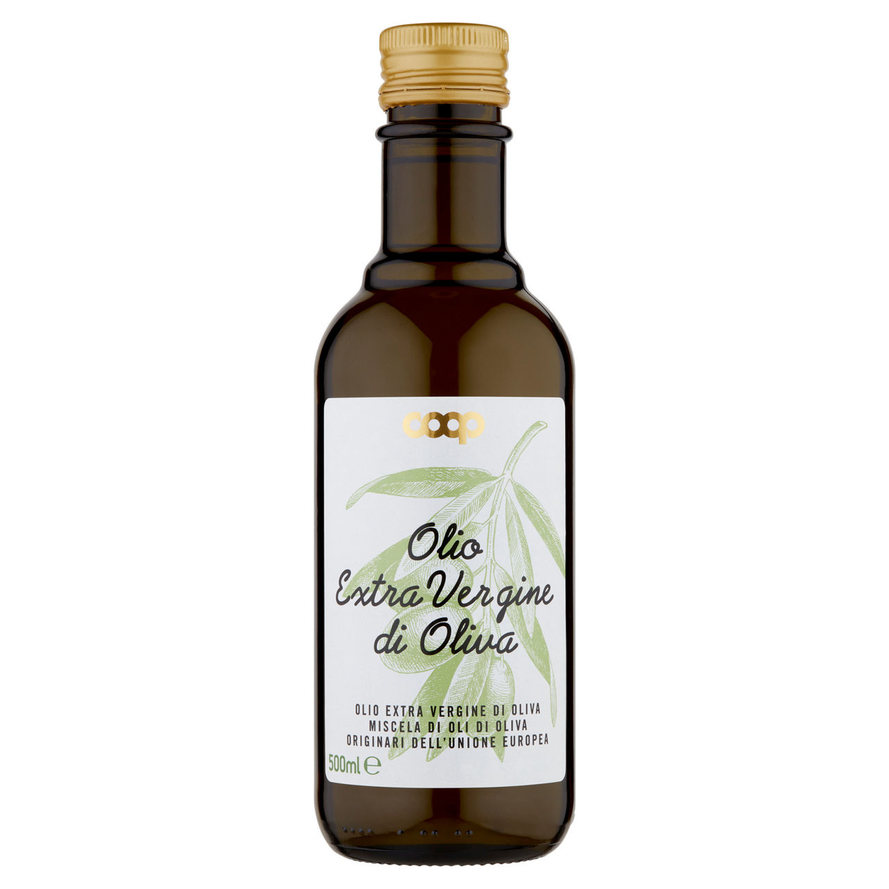 Olio extravergine di oliva delicato coop bottiglia ml.500