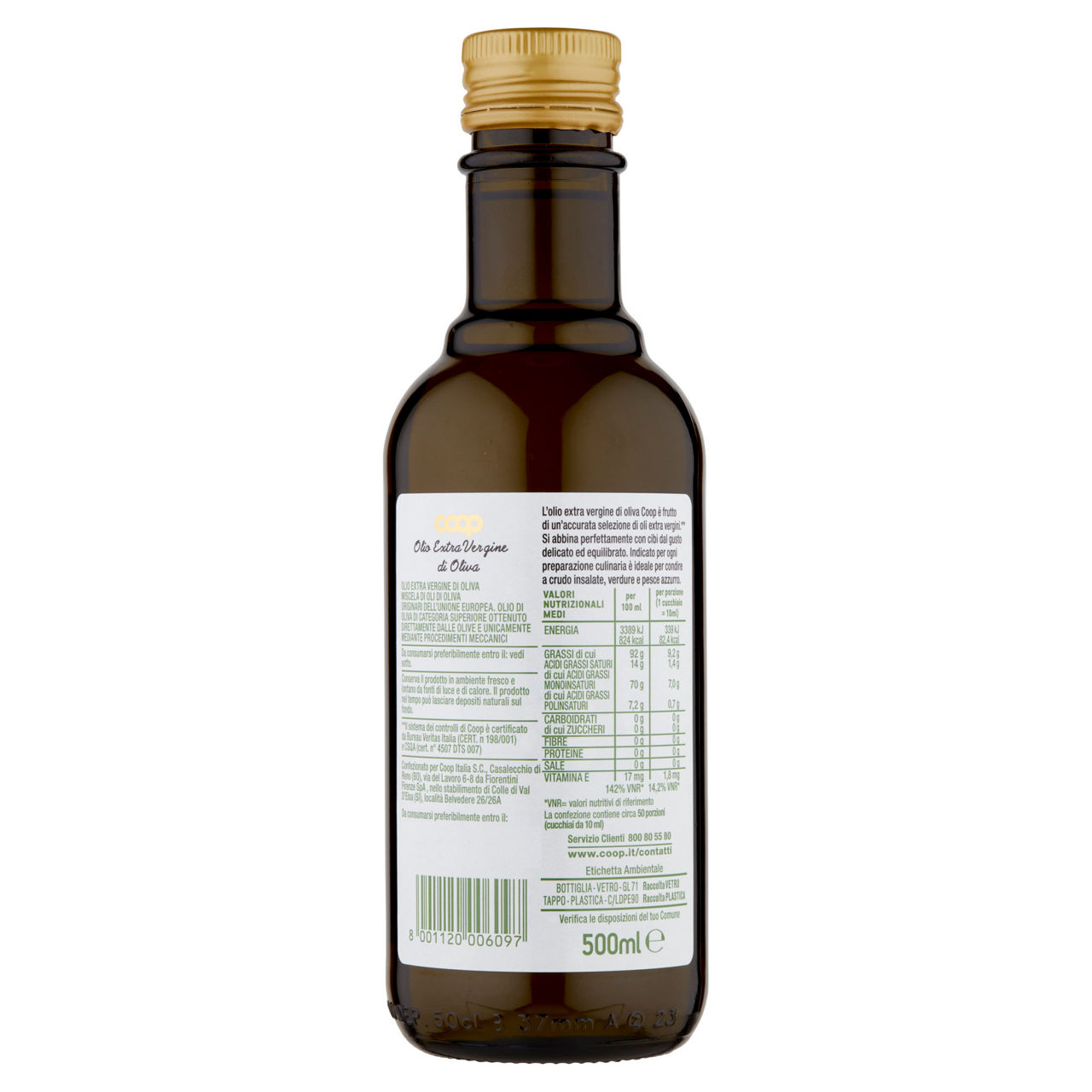 Olio extravergine di oliva delicato coop bottiglia ml.500 - Immagine 81