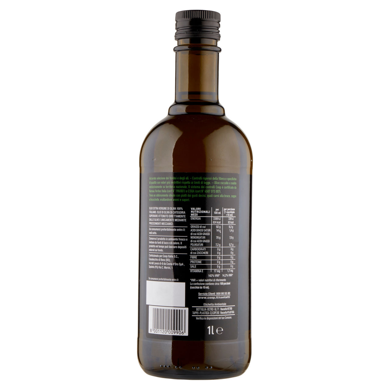 Olio extra vergine di oliva italiano 1 lt - Immagine 81