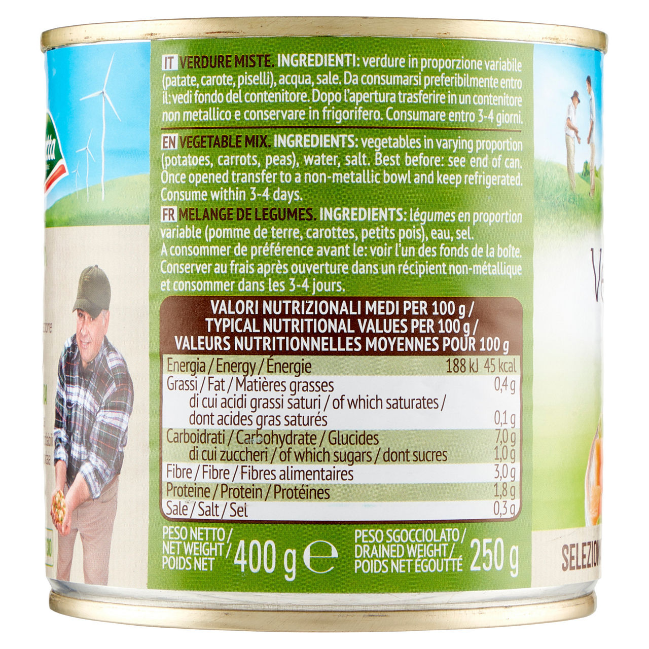 Verdure miste valfrutta scatola g 250 - Immagine 11