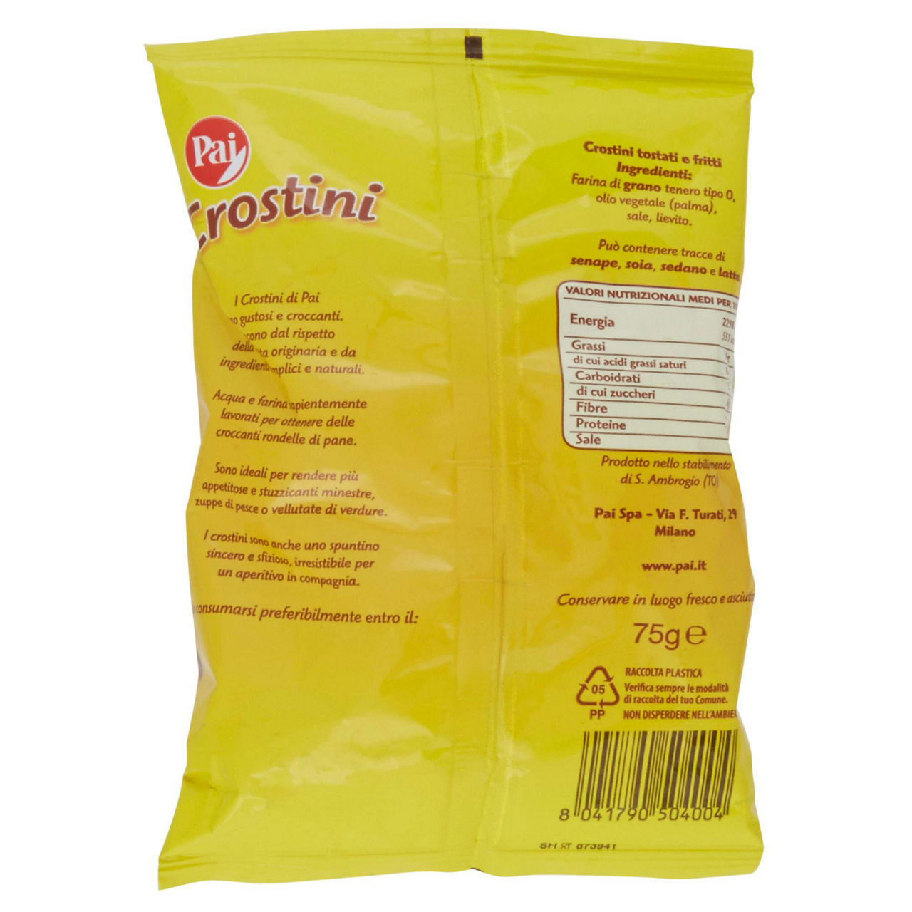 Crostini dorati pai busta gr  75 - Immagine 21