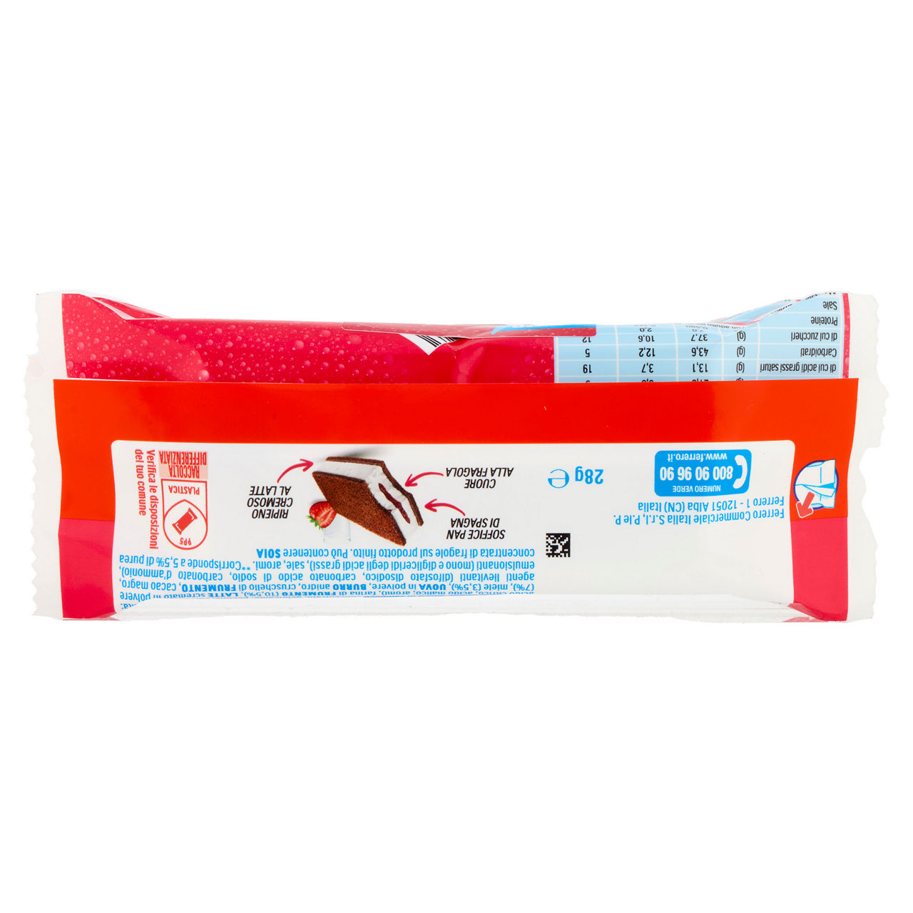 Kinder Fetta al Latte alla fragola 5 pz 140 gr - Immagine 41
