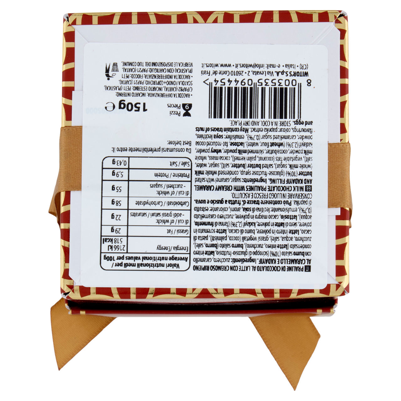 Cioccolatini Dubai Style al caramello in confezione cubotto 150 gr - Immagine 21