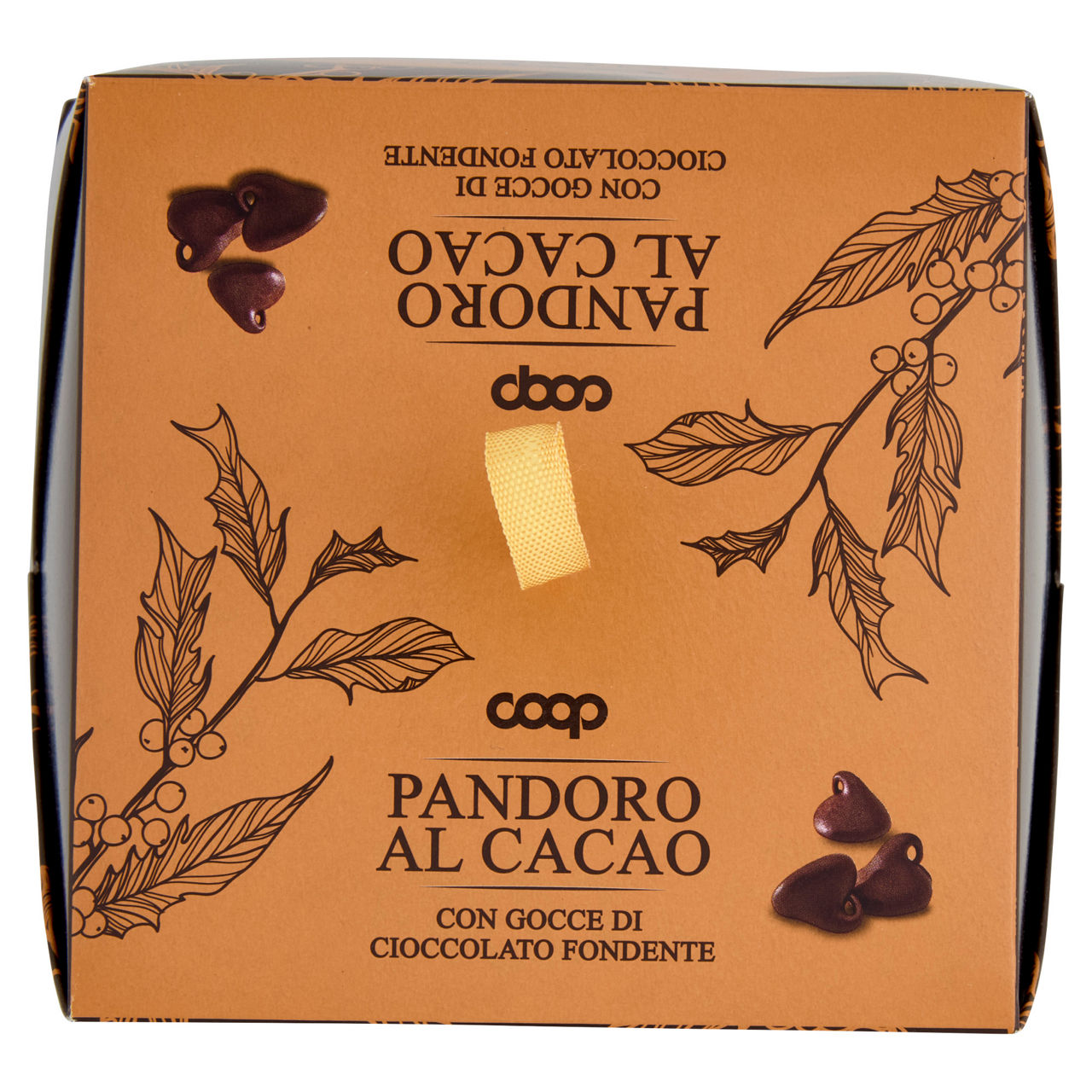 Pandoro scuro con gocce di cioccolato 850 gr - 5