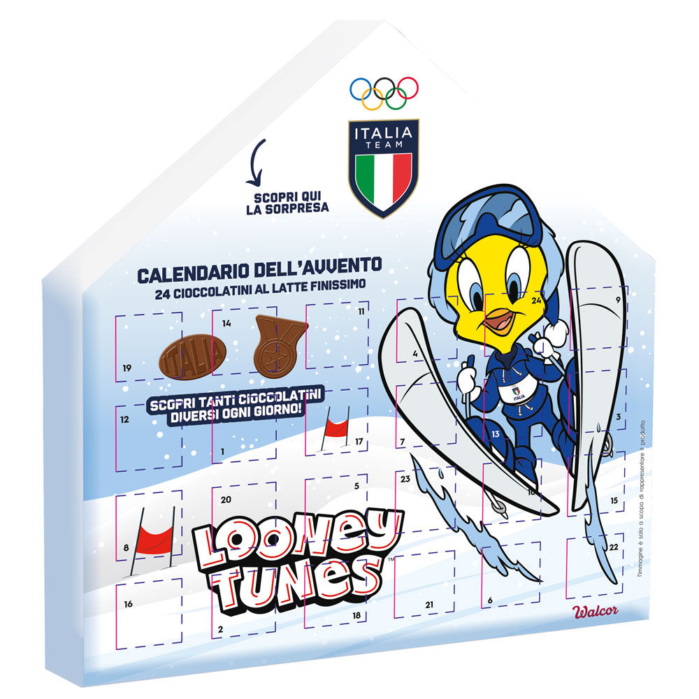 Calendario dell'Avvento Looney Tunes 150 gr