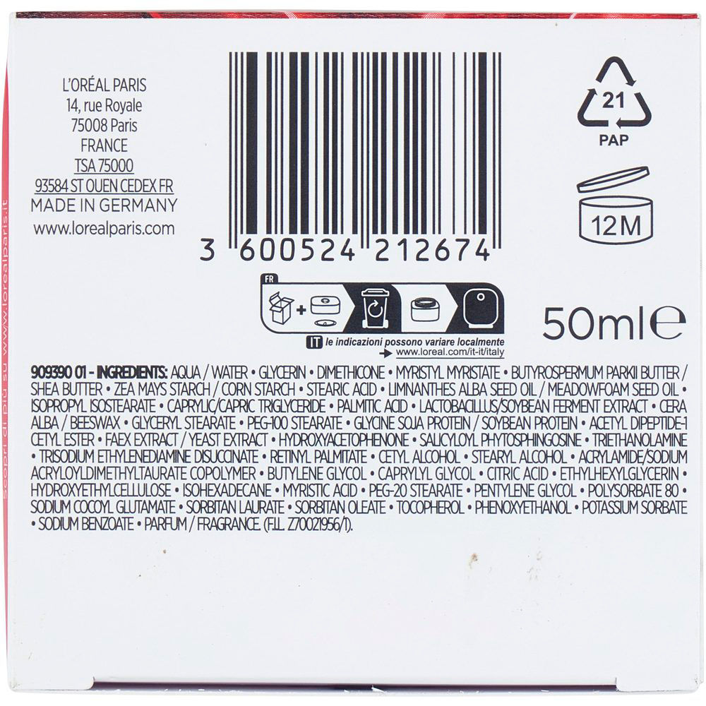 Crema viso giorno anti rughe idratante 50 ml - Immagine 51