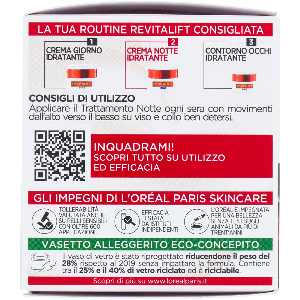 Crema viso notte anti rughe idratante 50 ml - Immagine 11