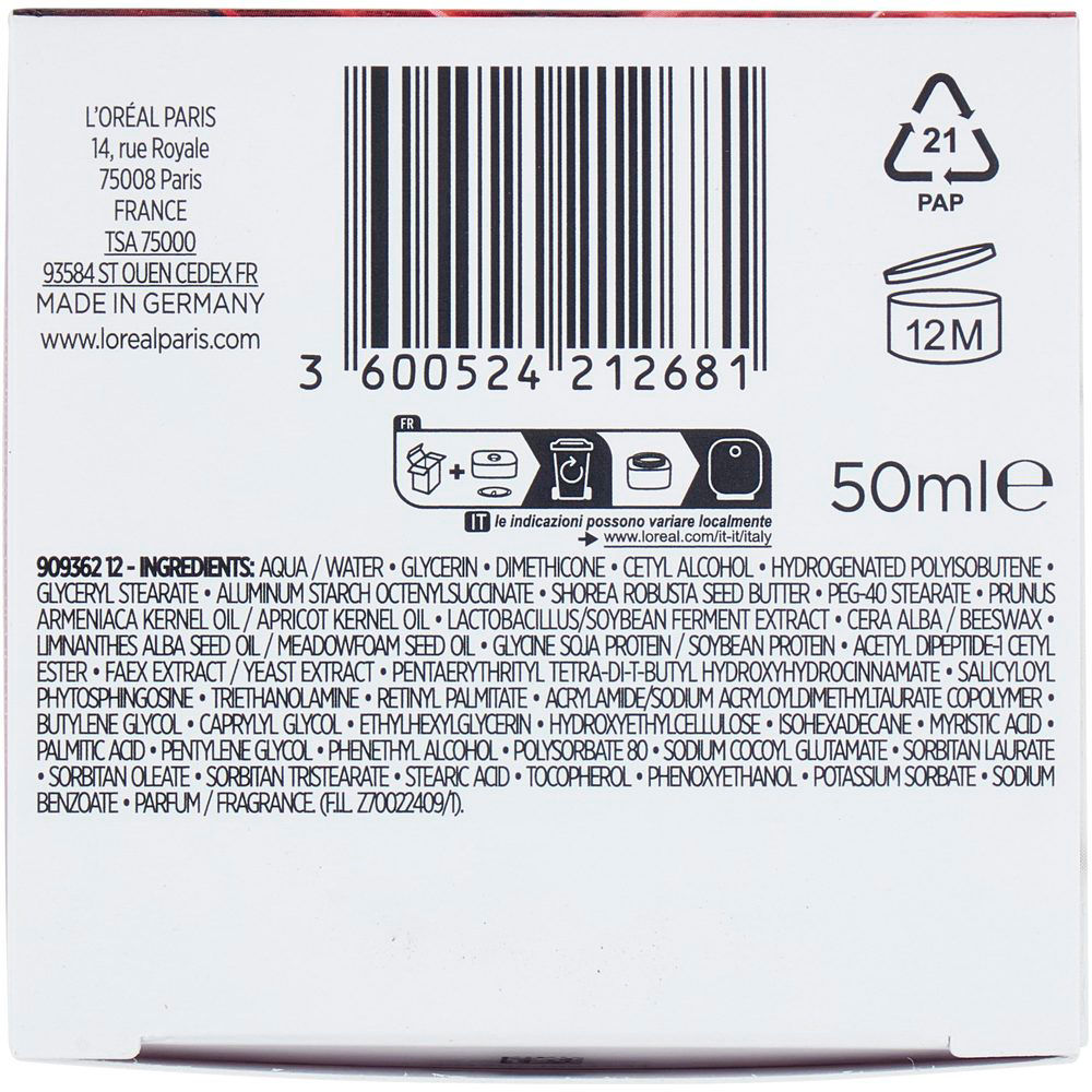 Crema viso notte anti rughe idratante 50 ml - Immagine 51