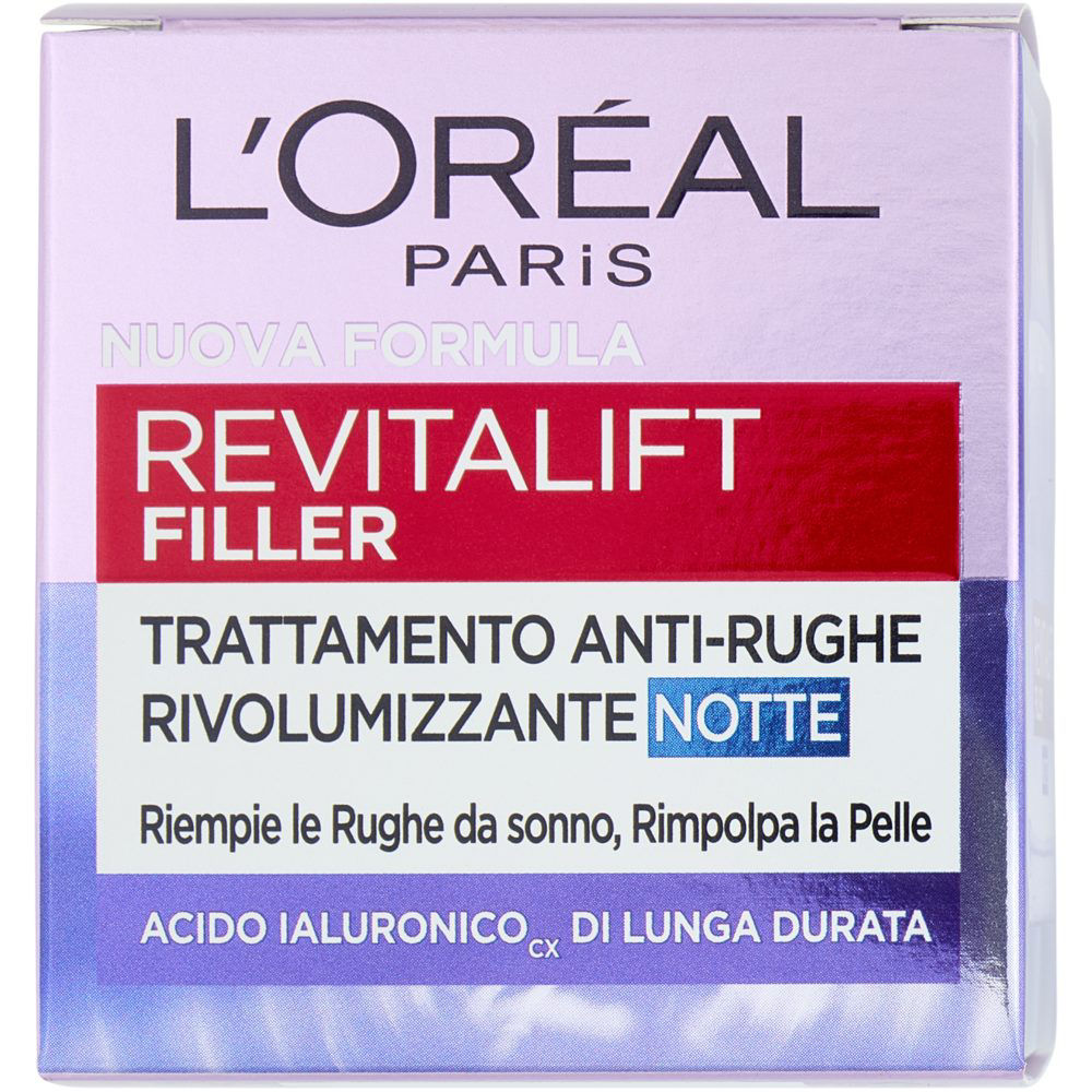 Crema viso notte Filler anti rughe rivolumizzante 50 ml