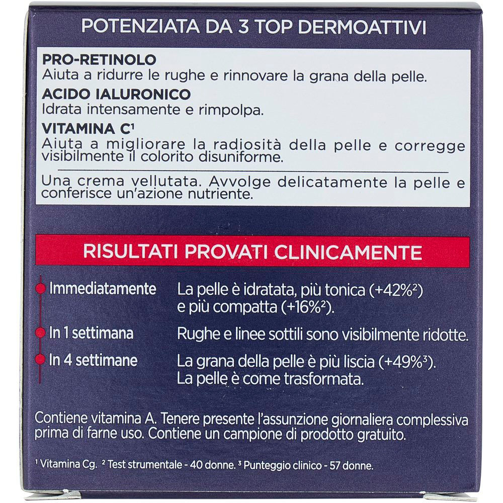 Crema viso notte Laser tripla azione anti età 50 ml - Immagine 21