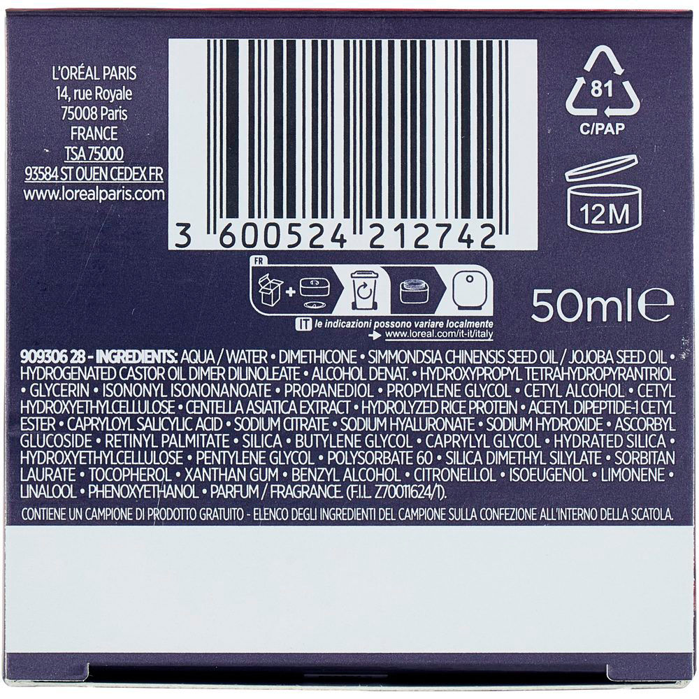 Crema viso notte Laser tripla azione anti età 50 ml - Immagine 51