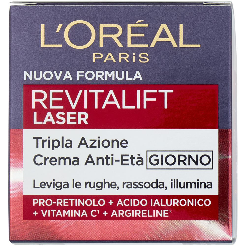 Crema viso giorno Laser tripla azione anti et&agrave; 50 ml