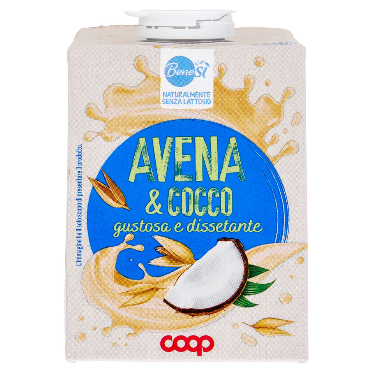 Bevanda vegetale a base di avena e cocco 500 gr