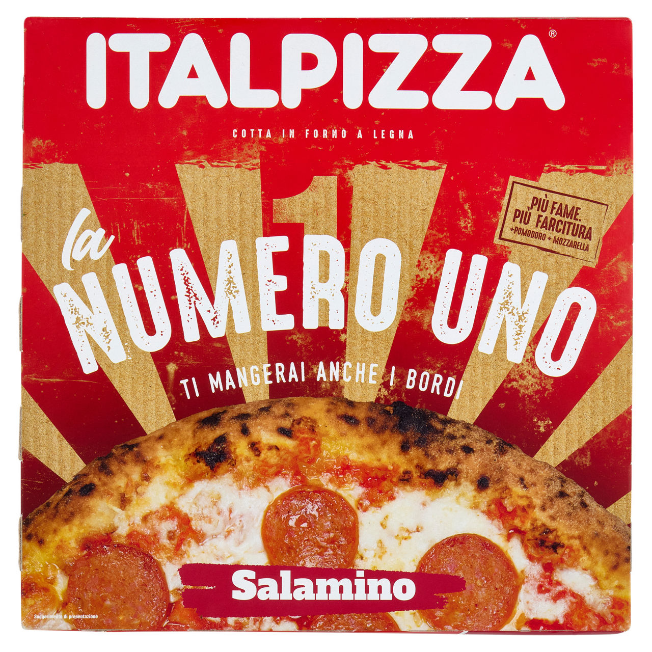 Pizza al salamino 425 gr