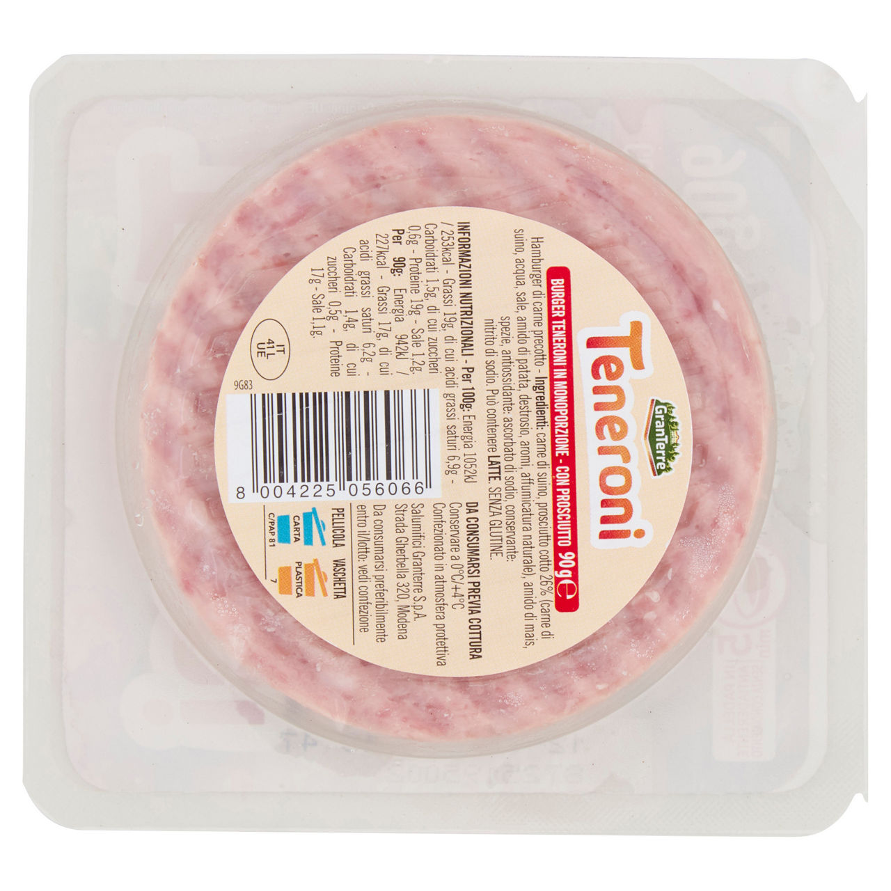Burger Maxi Gusto con prosciutto 90 gr - Immagine 21