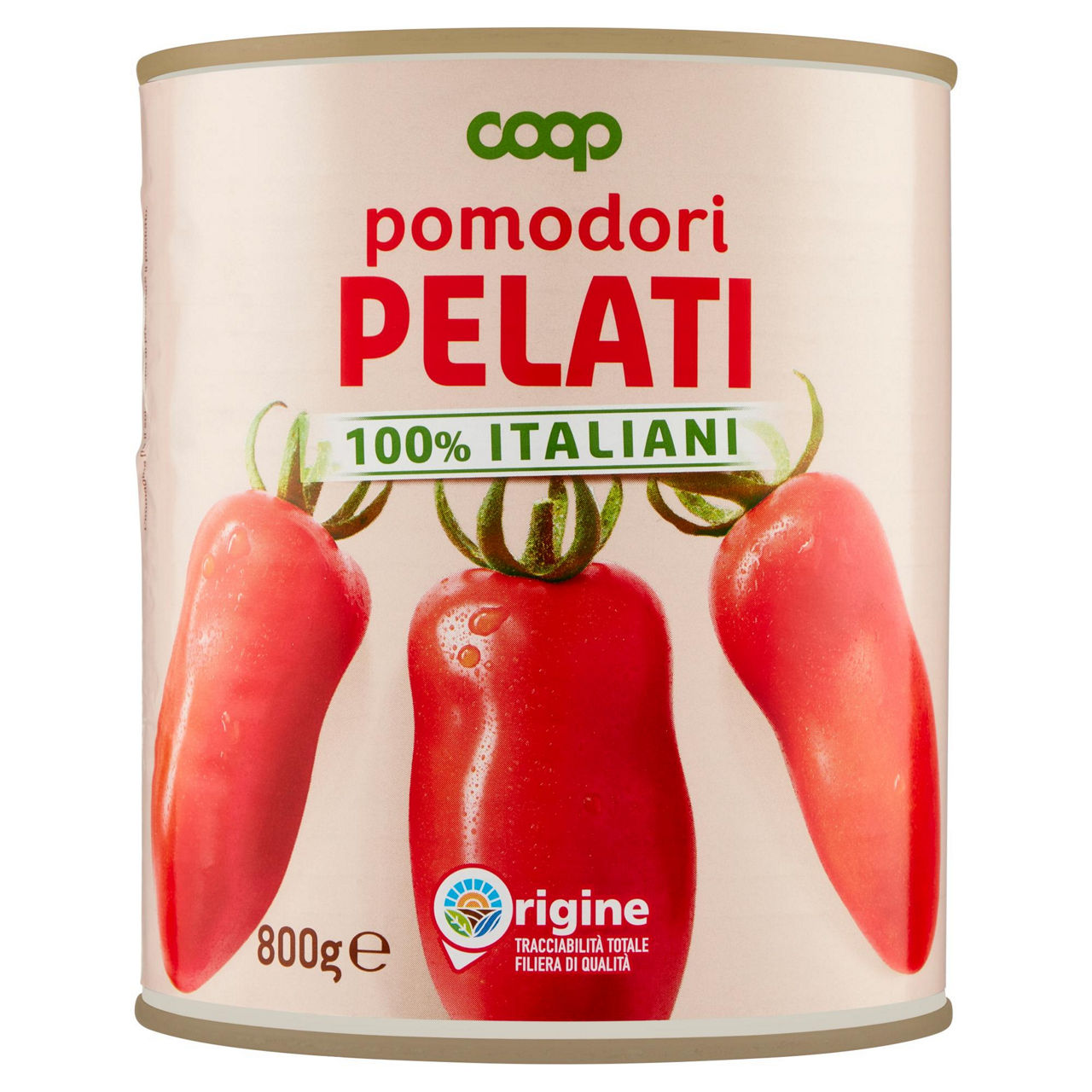 Pomodori pelati origine coop barattolo gr 800 - Immagine 01