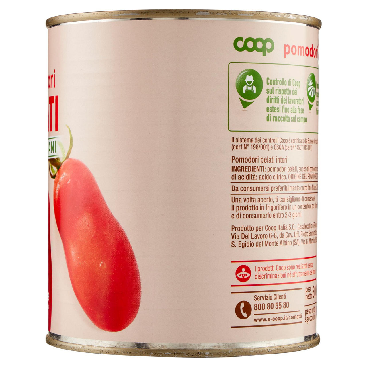 Pomodori pelati origine coop barattolo gr 800 - Immagine 41
