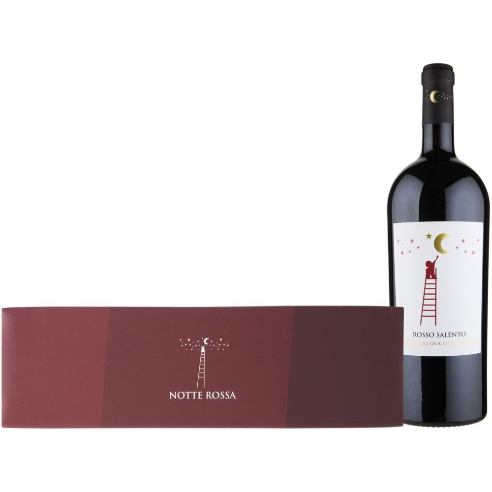 Rosso salento igp notte rossa magnum astucciato l 1,5
