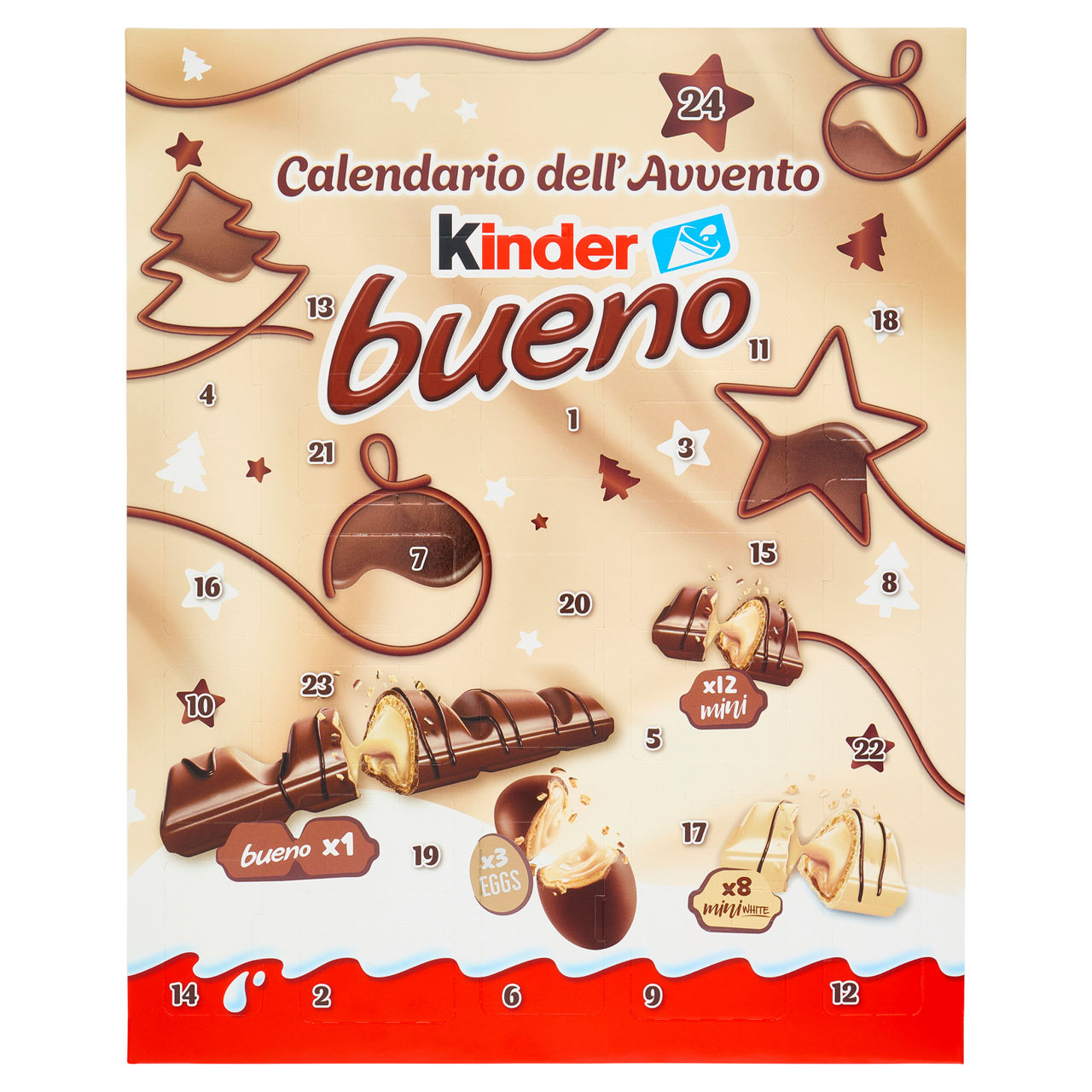 Calendario dell''Avvento Kinder Bueno 181 gr