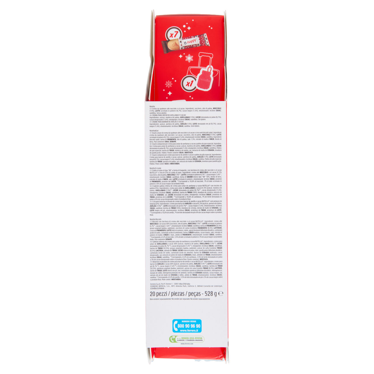 Calendario dell'Avvento Nutella mix 528 gr - Immagine 21