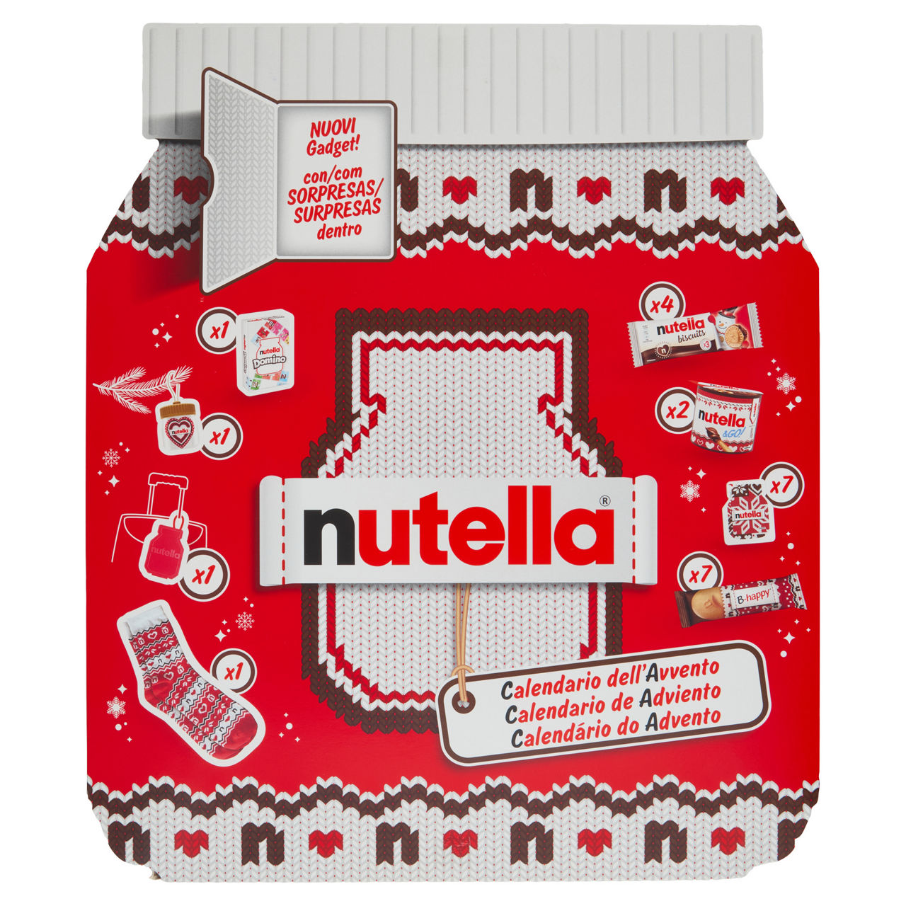 Calendario dell'Avvento Nutella mix 528 gr - Immagine 41