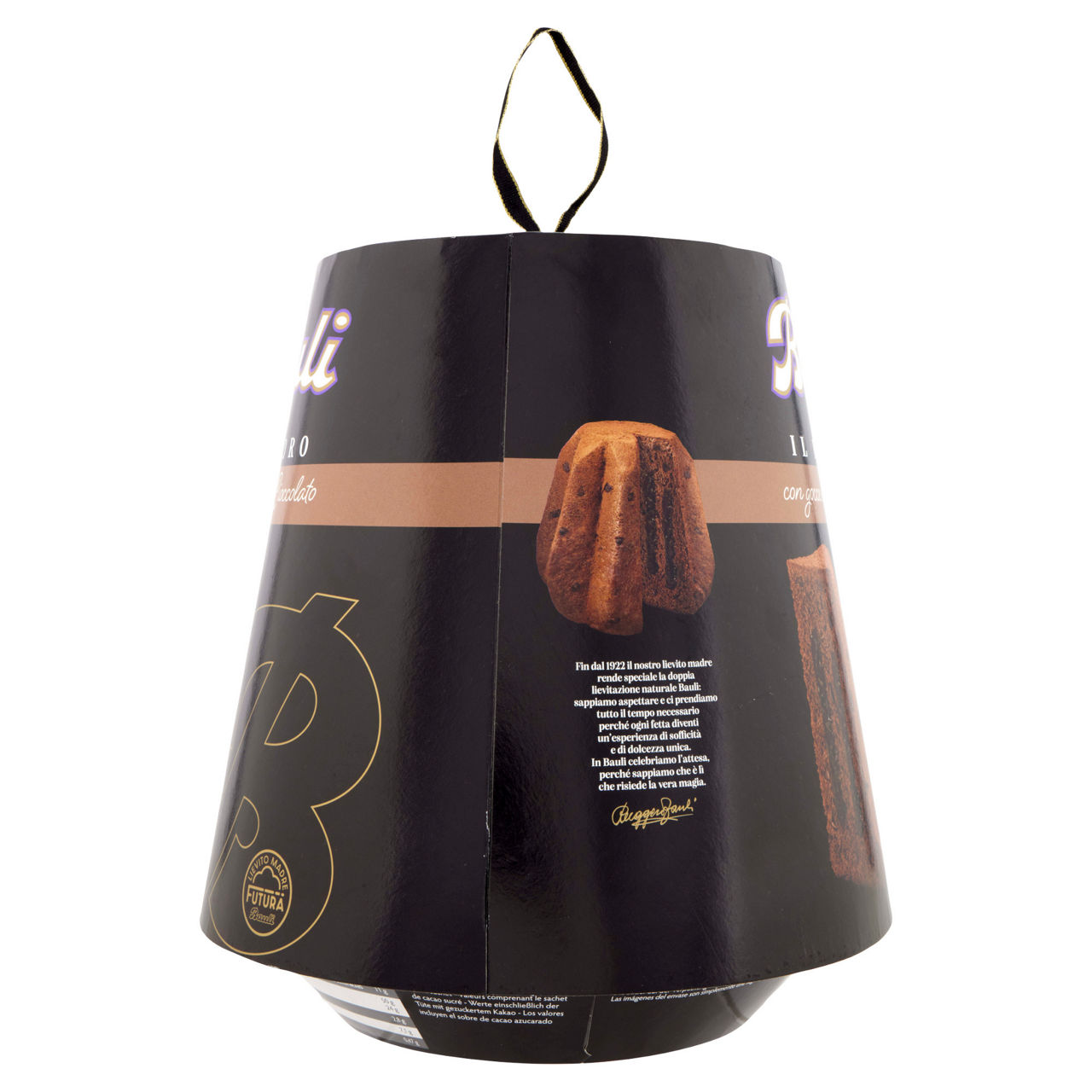 Pandoro con gocce e crema al cioccolato 750 gr - Immagine 31