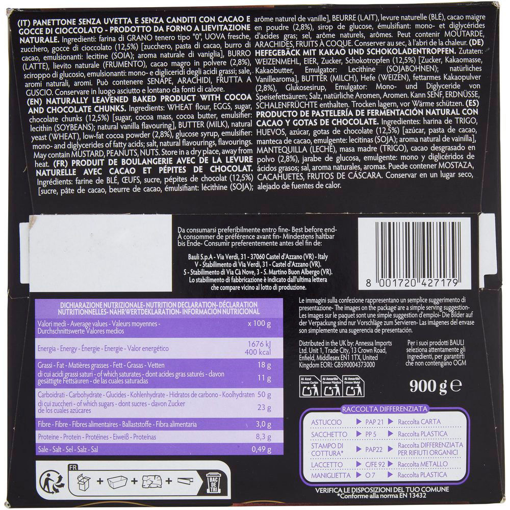 Panettone Moro 900 gr - 5