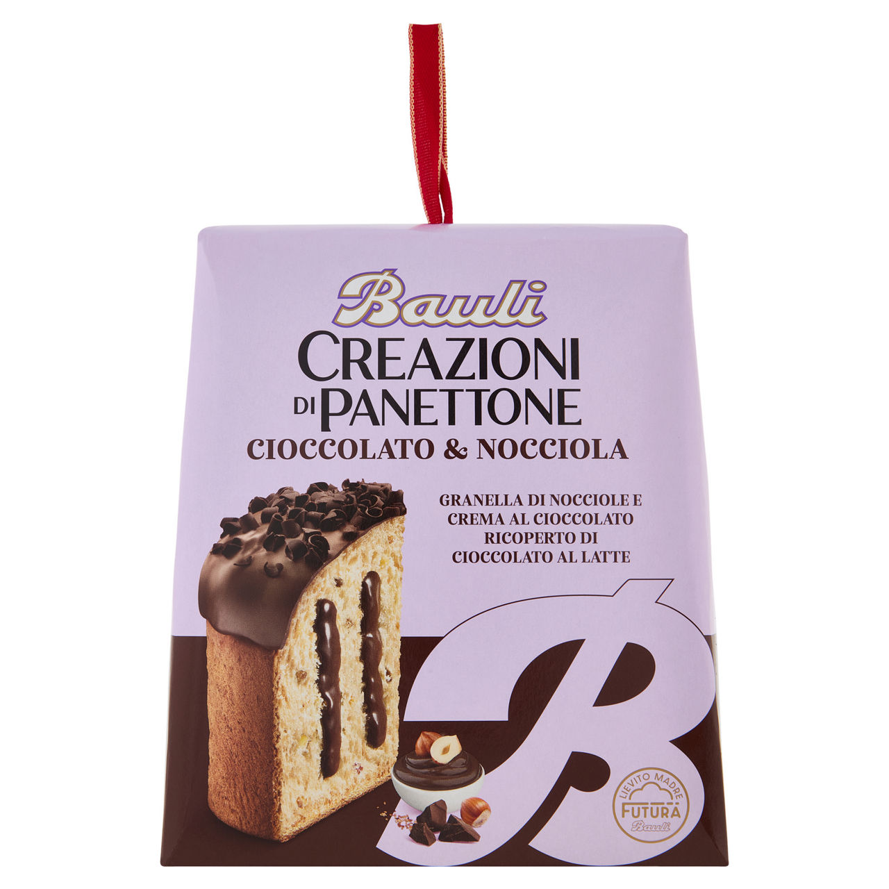 Panettone cioccolato e nocciola 450 gr