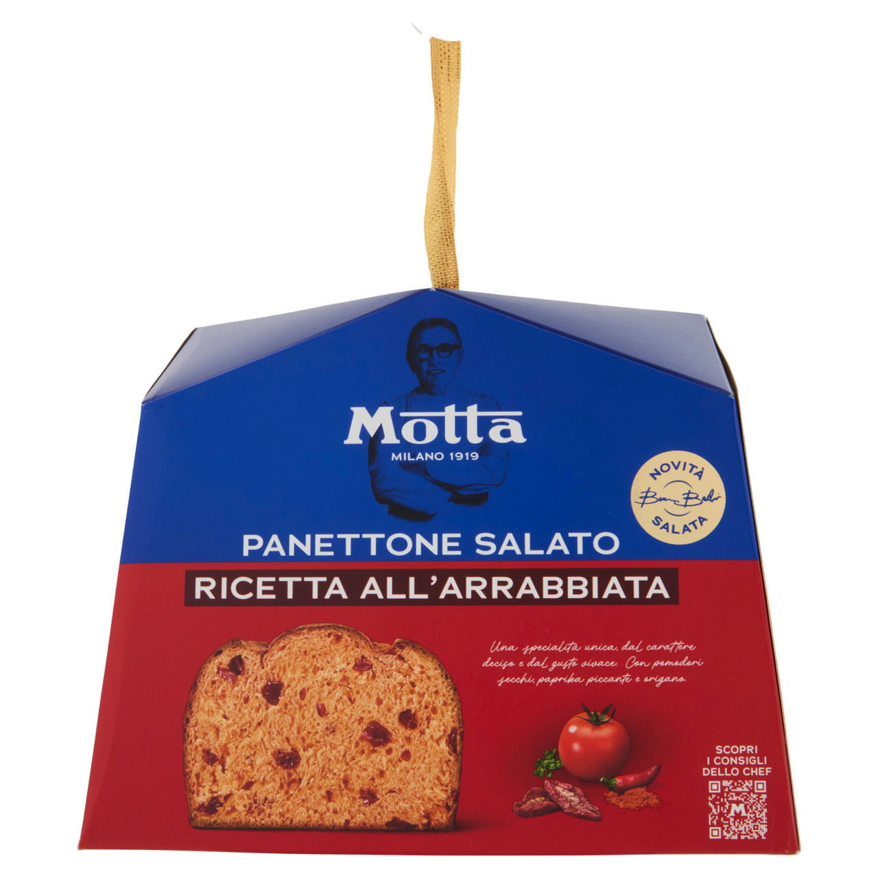 Panettone salato ricetta all'Arrabbiata 450 gr - Immagine 31