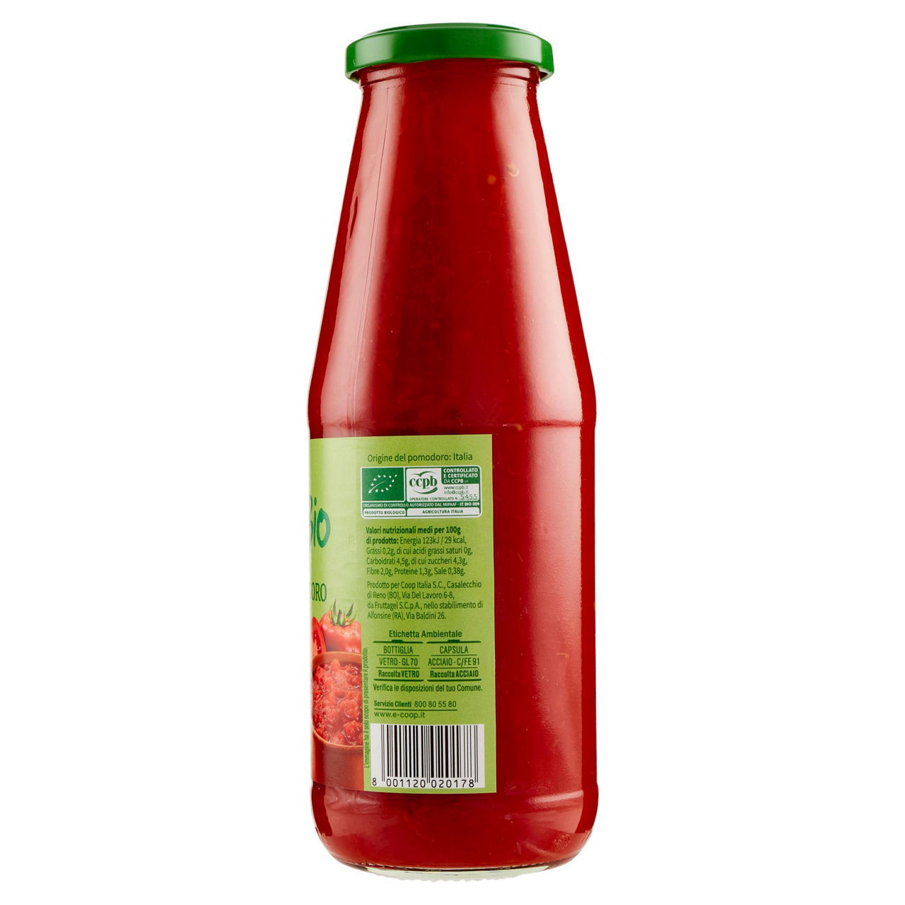 Polpa di pomodoro bio 690 gr - Immagine 31