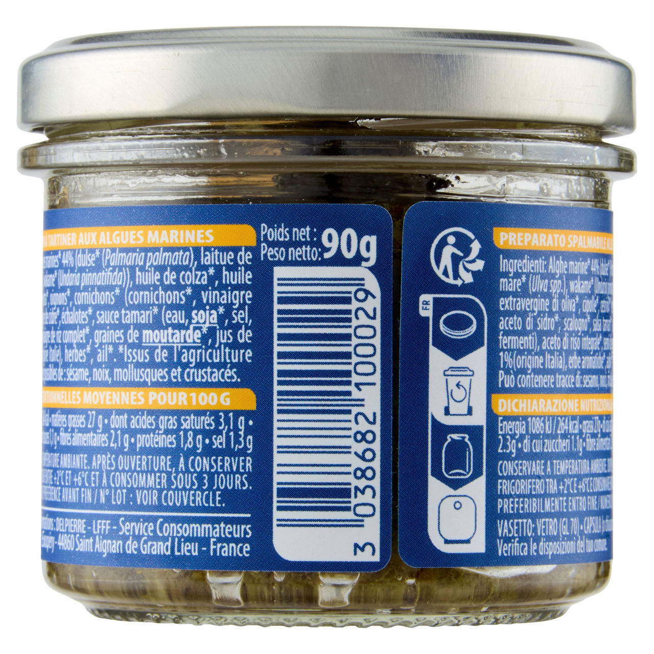 Tartare di alghe al limone bio 90 gr - Immagine 11