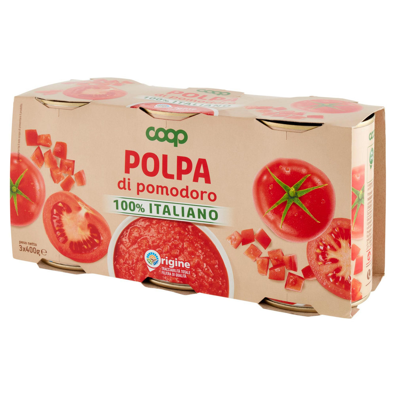 Polpa di pomodoro origine coop cluster g.400x3 - Immagine 51