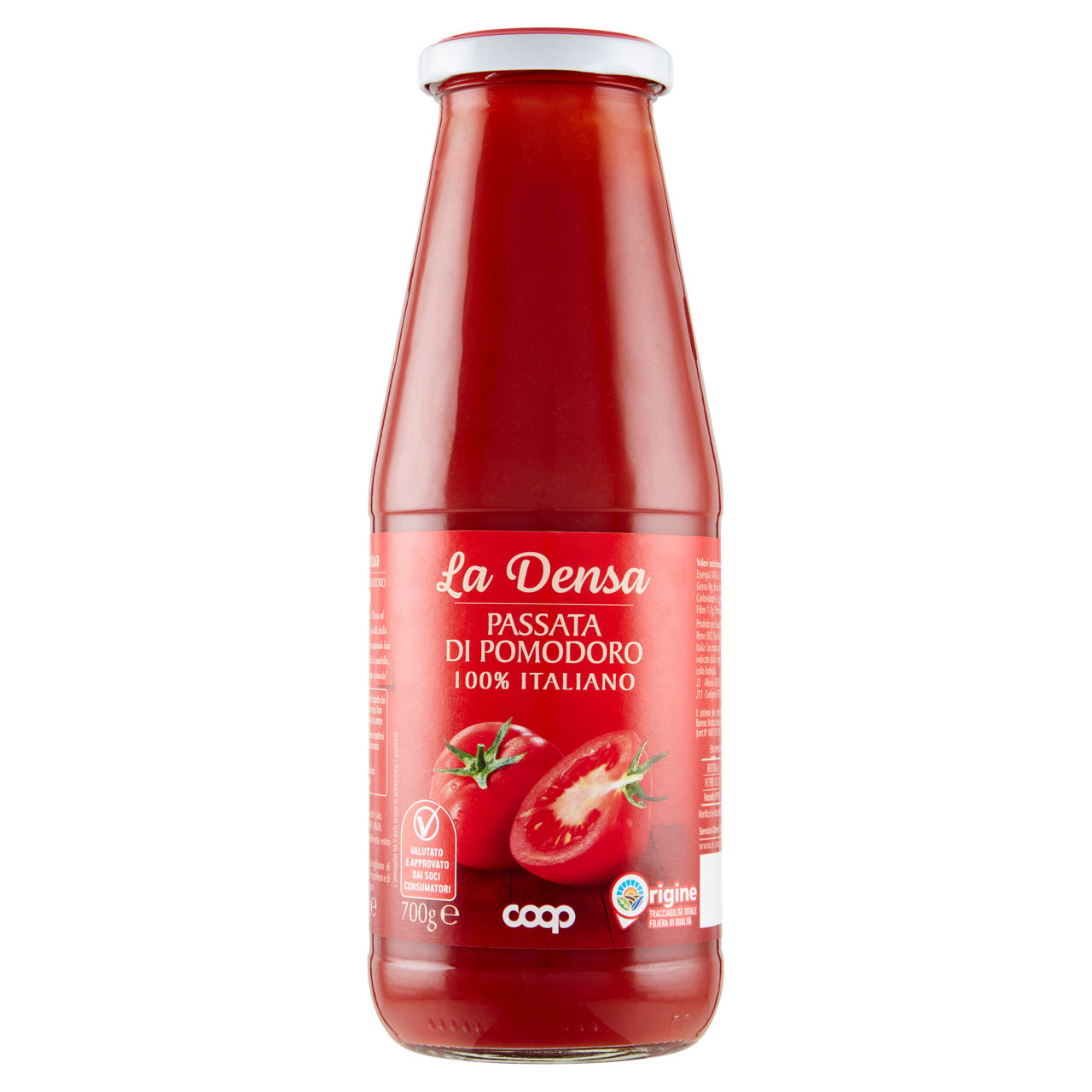 Passata di pomodoro 100% italiano La Densa 700 gr - Immagine 01