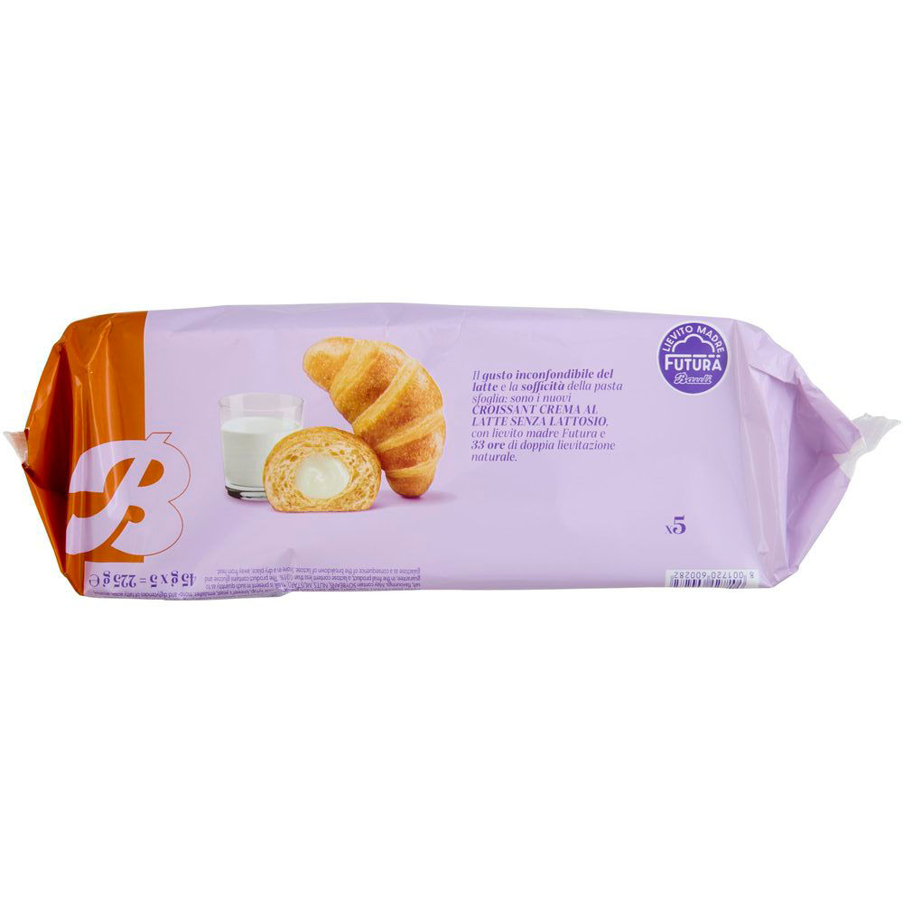 Immagine 4 di 6 del prodotto Croissant con crema al latte senza lattosio 5 pz 225 gr