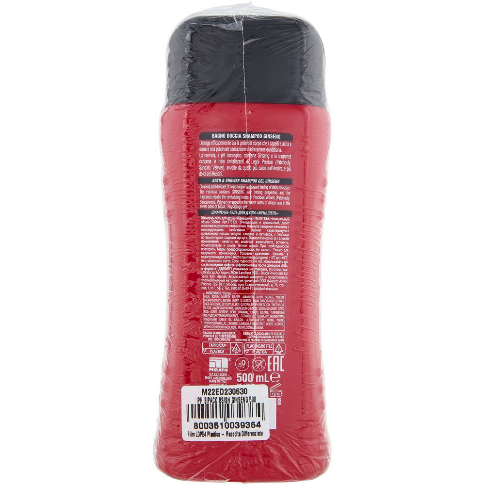 Bagnodoccia shampoo uomo Rivitalizzante 2 pz x 500 ml - Immagine 21