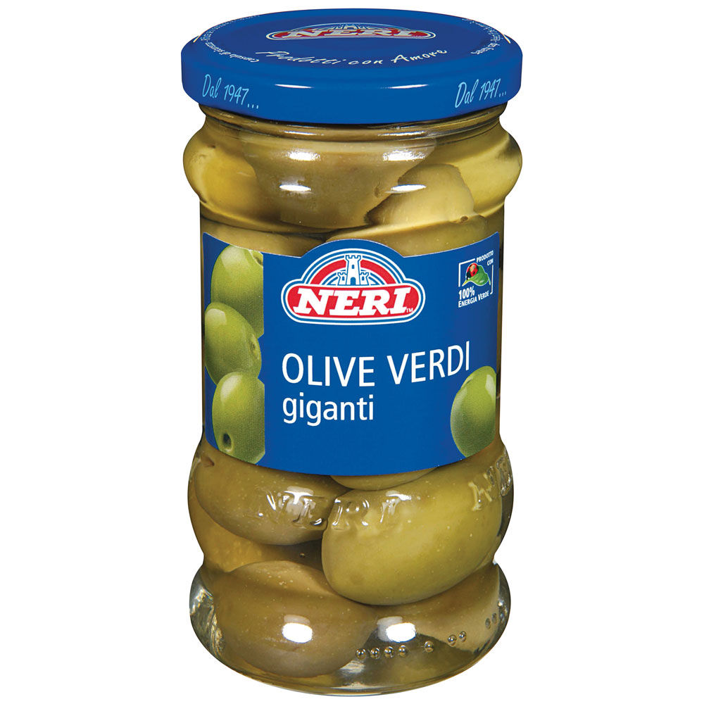 Olive verdi giganti 310 gr