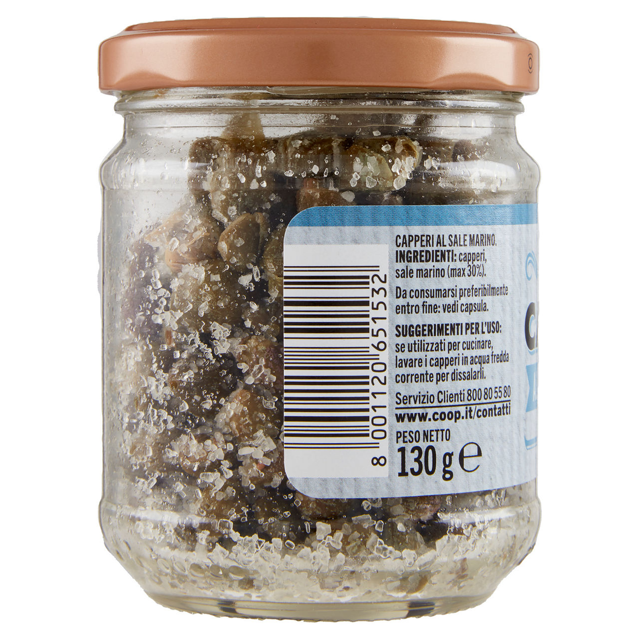 Capperi coop al sale marino vaso vetro gr.130 - Immagine 11