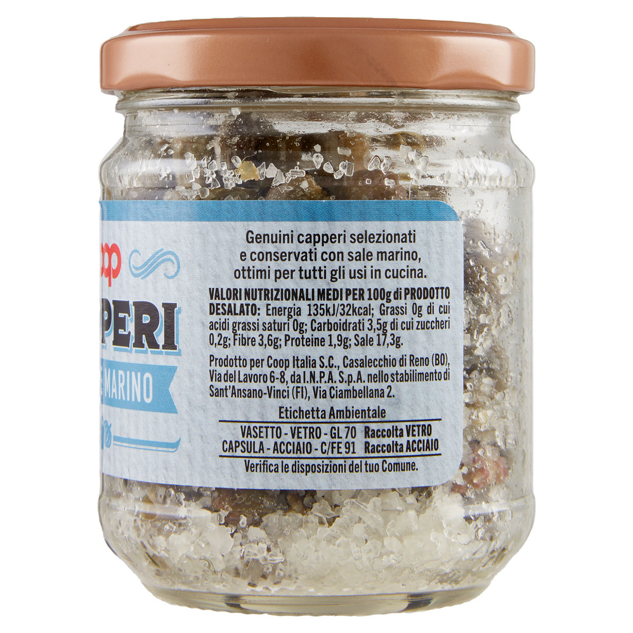 Capperi coop al sale marino vaso vetro gr.130 - Immagine 31
