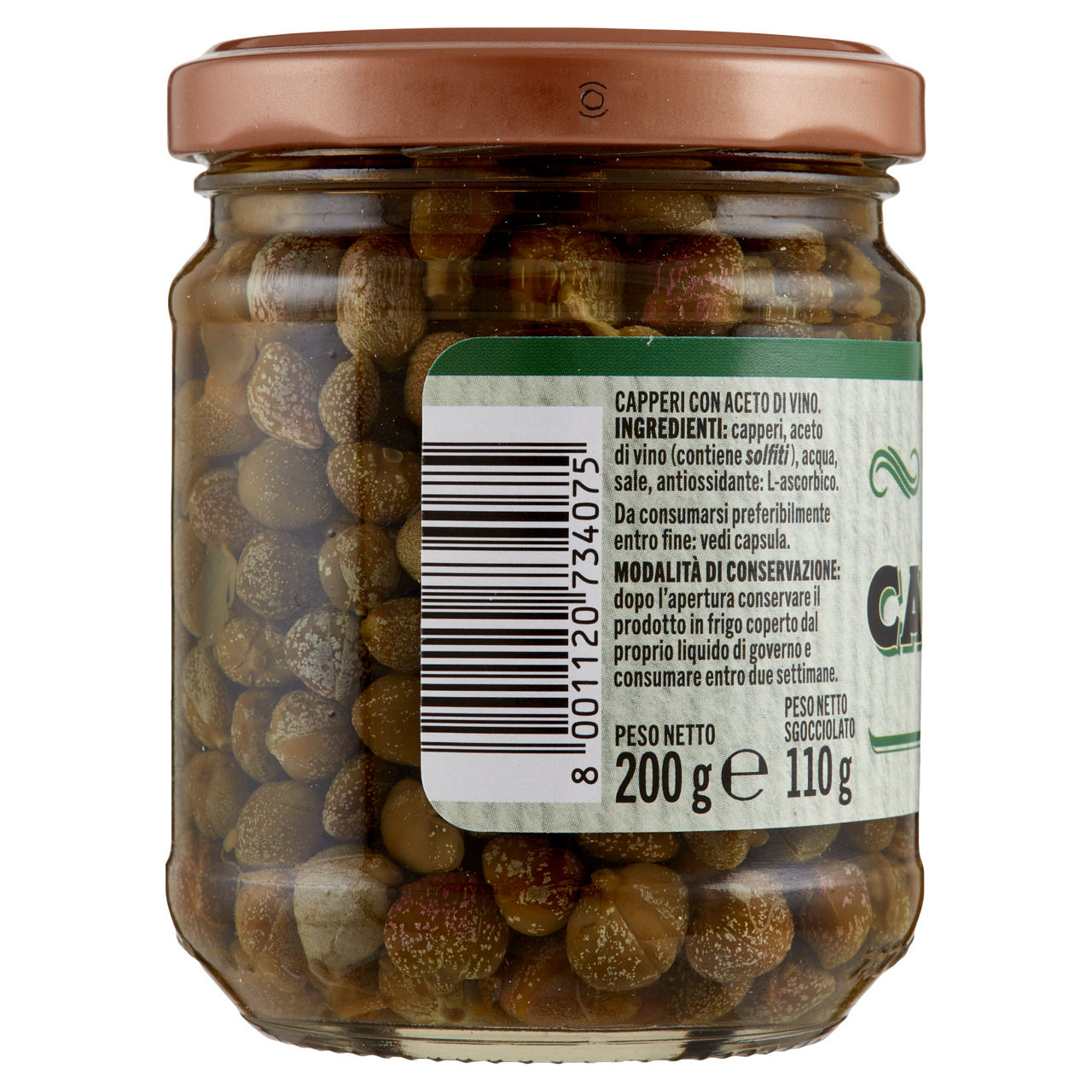 Capperi all'aceto 110 gr - Immagine 11