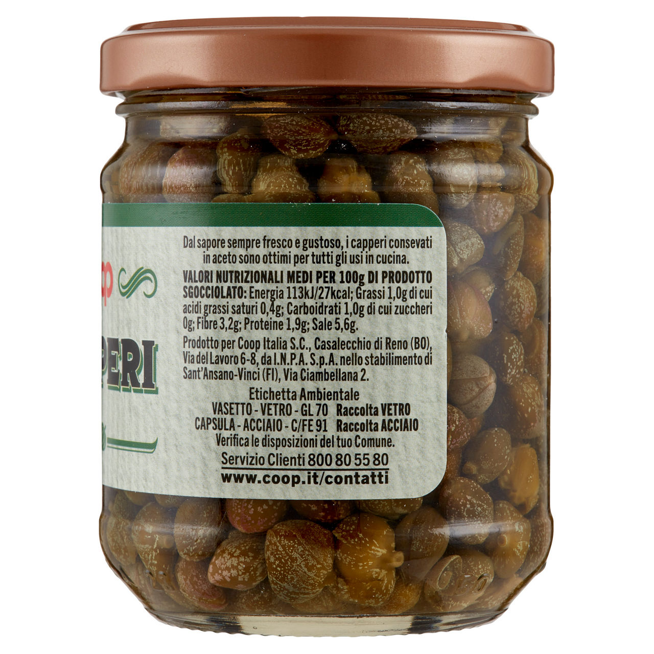 Capperi all'aceto 110 gr - Immagine 31