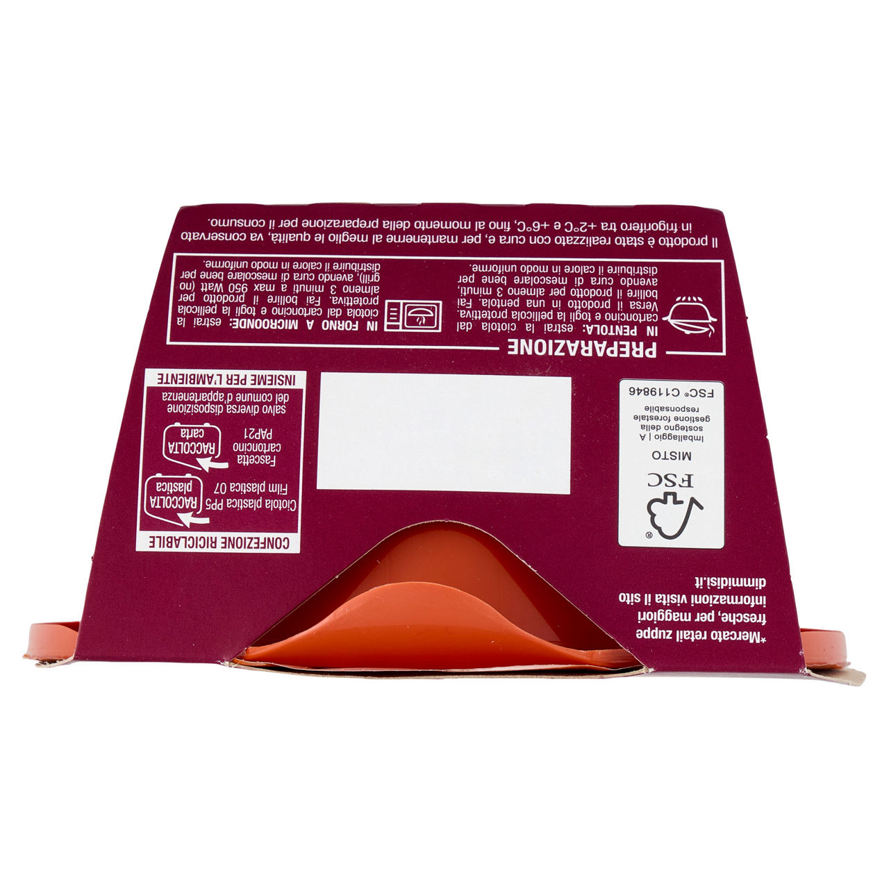 Vellutata zucca e bacon 620 gr - Immagine 21