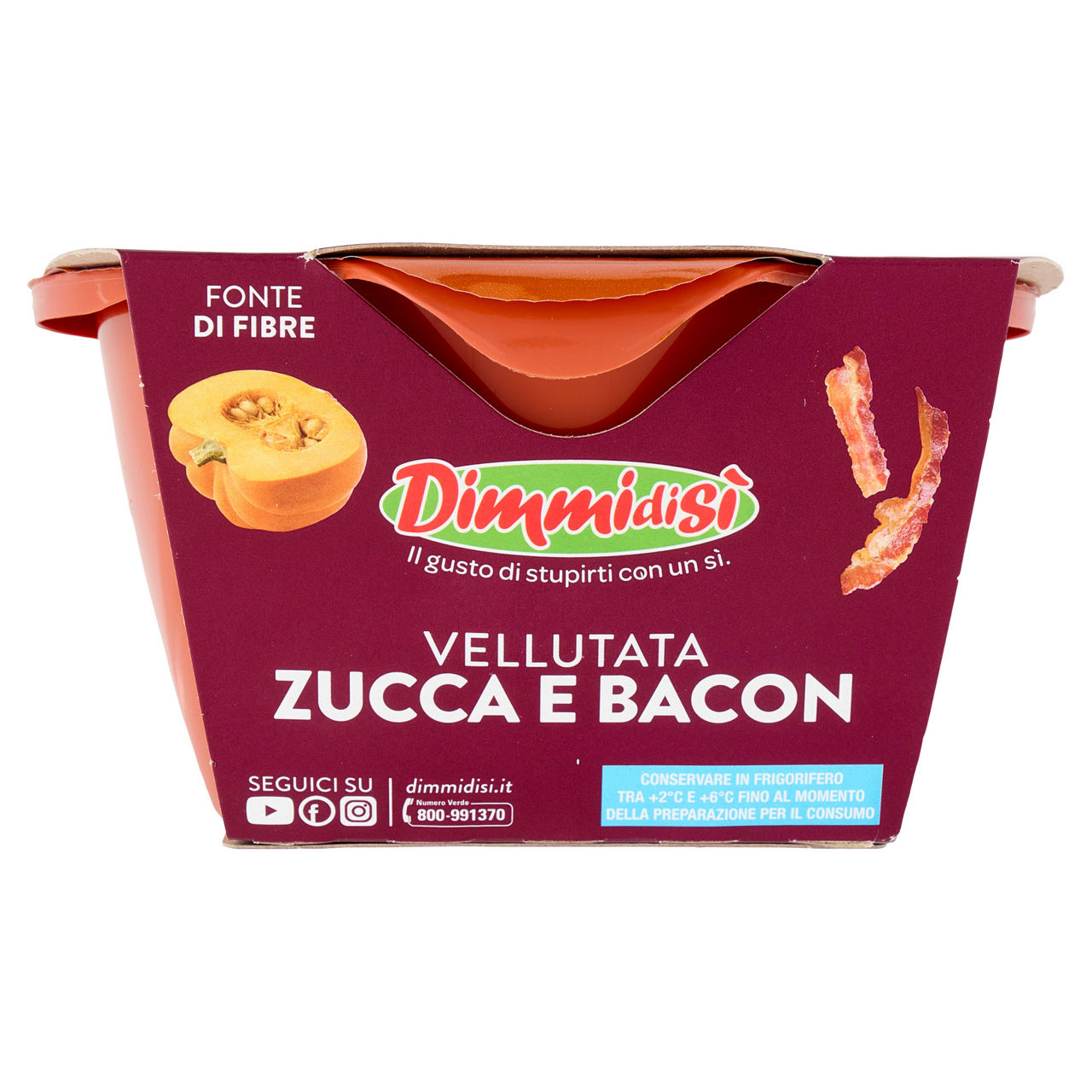 Vellutata zucca e bacon 620 gr - Immagine 31