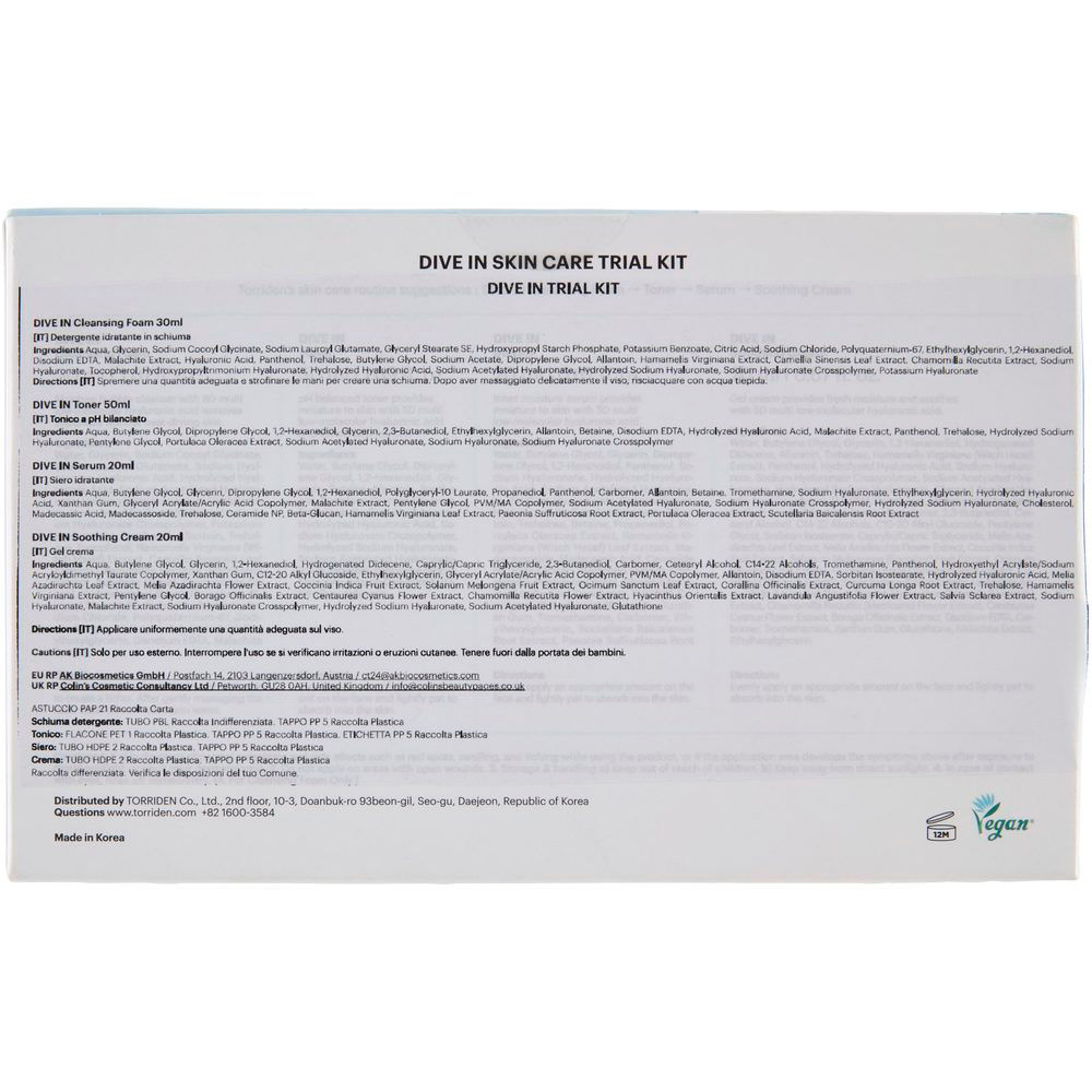 Confezione regalo set cura del viso Dive In 1 pz - Immagine 21