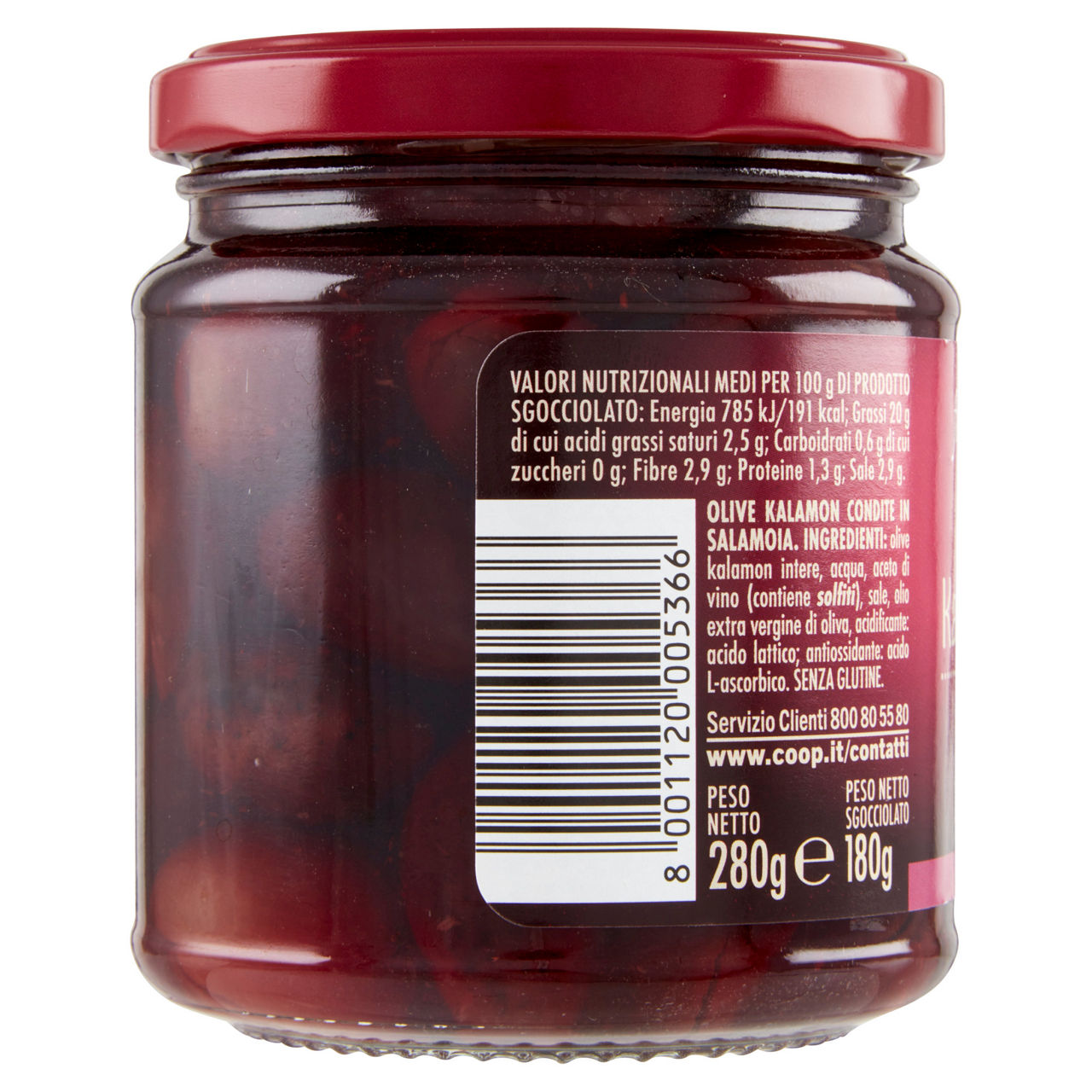 Olive Kalamon condite in salamoia 180 gr - Immagine 11