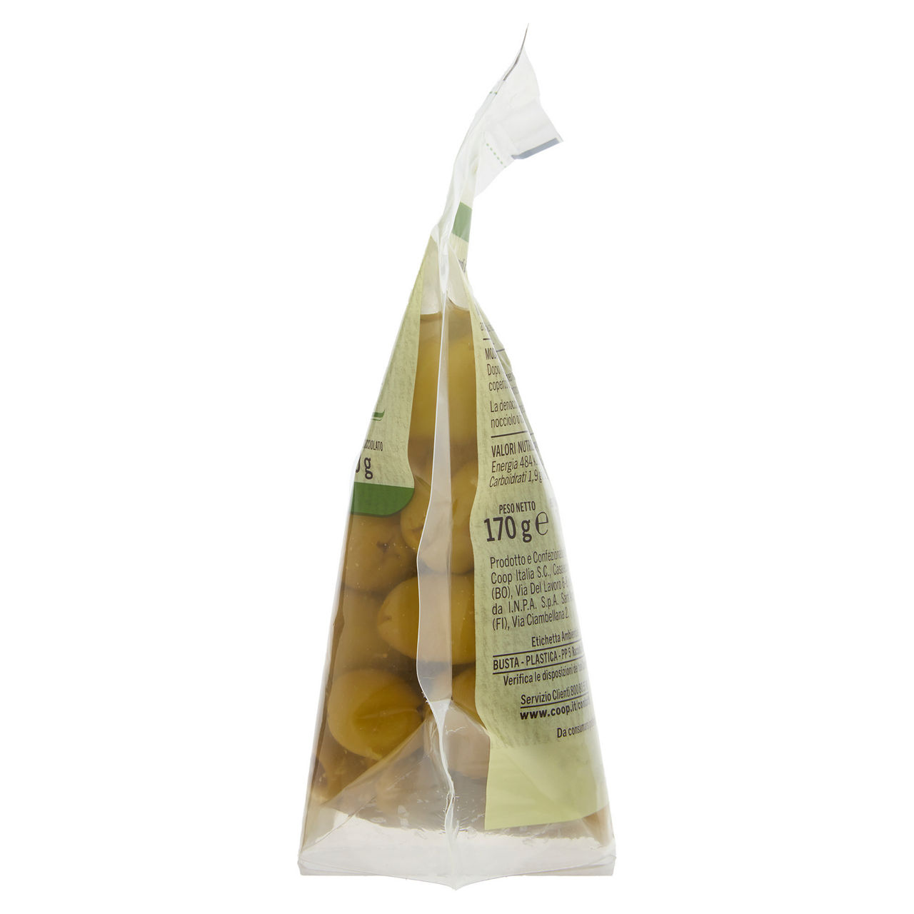 Olive verdi coop snocciolate busta g 70 - Immagine 31