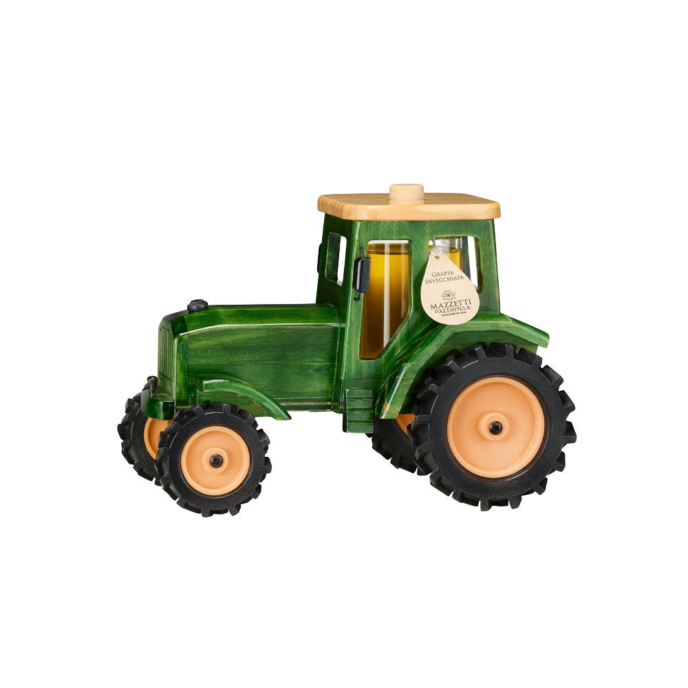 Grappa invecchiata trattore in confezione regalo 200 ml - Immagine 11