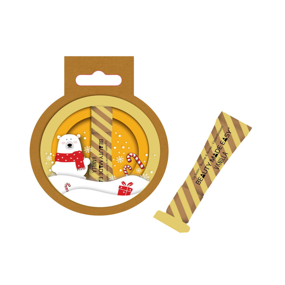 Confezione regalo lip balm alla vaniglia