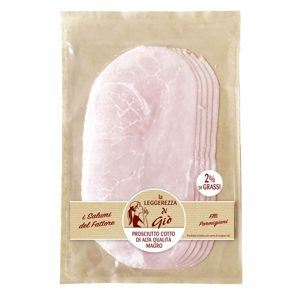 Prosciutto cotto magro 140 gr