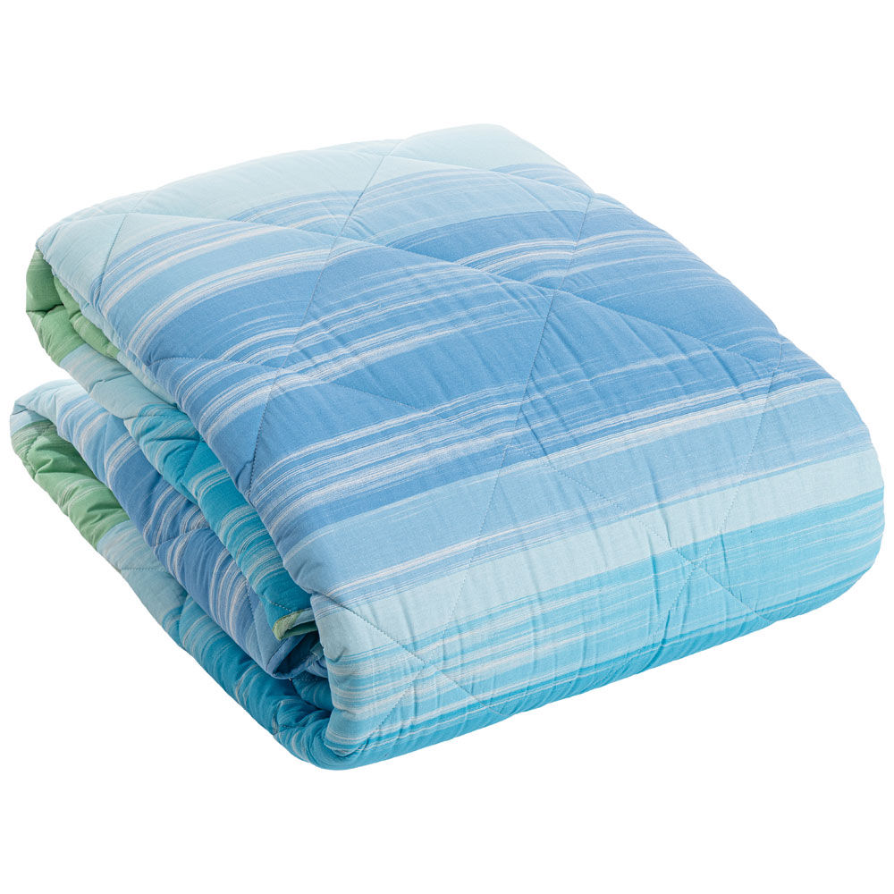 Trapunta Sofficissima Essence azzurra 1 piazza e mezzo